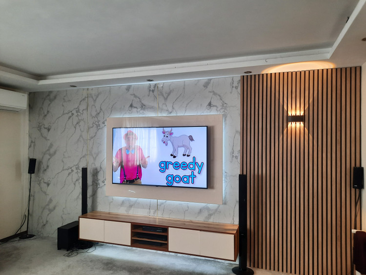 میزتلویزیون دیواری یا TVwall دیان مدلDtv521 ضدخش