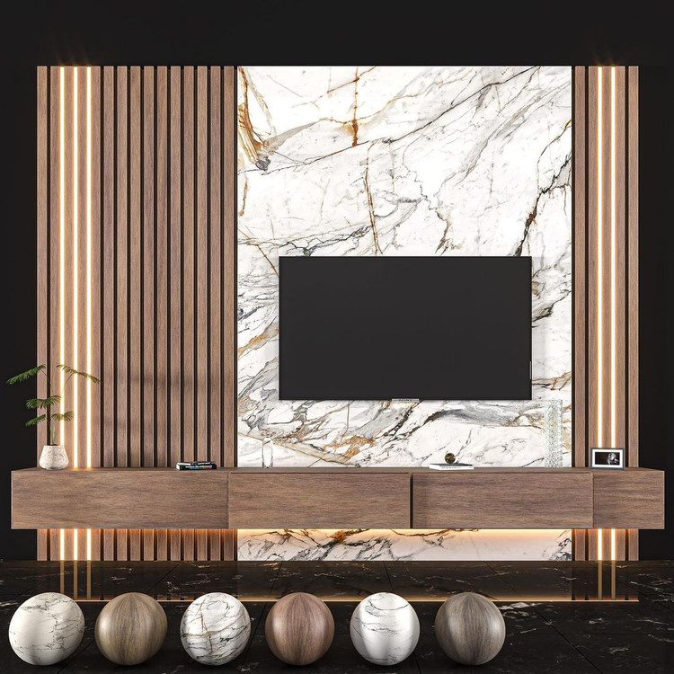 میزتلویزیون دیواری یا TVwall دیان مدلDtv533 ضدخش